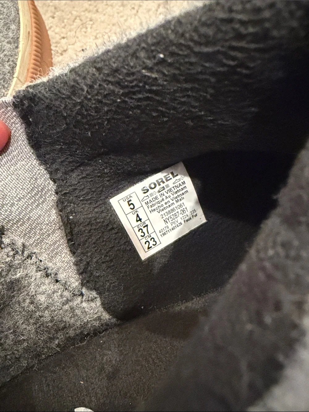 Sorel Kids Out n About Wool Slip-On Clog